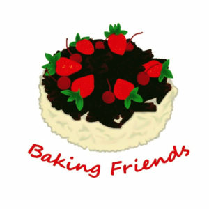 Baking Friends Logo - Cake shop blenheim