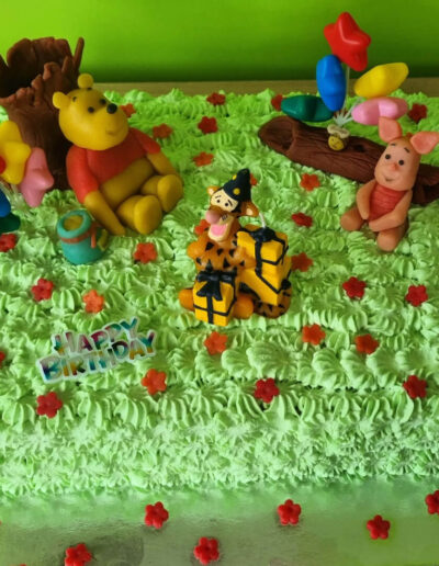 A birthday custom design cake by Baking Friends