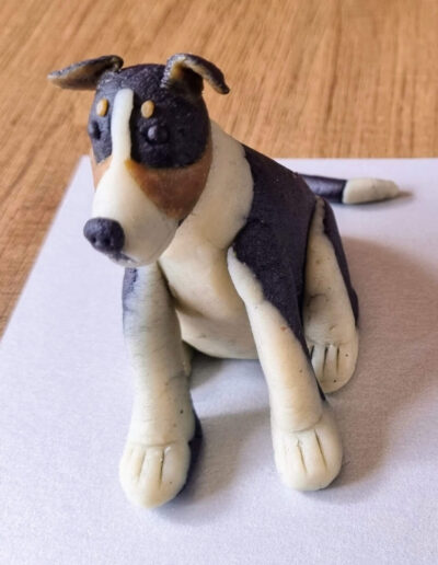 A dog custom design cake by Baking Friends